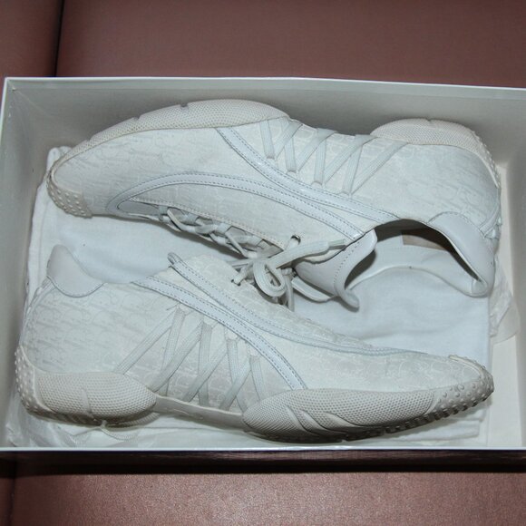 ❤️ Christian Dior Paris "Admit It" Sport Shoe Sneaker in White; Size 41.5 - Picture 13 of 13